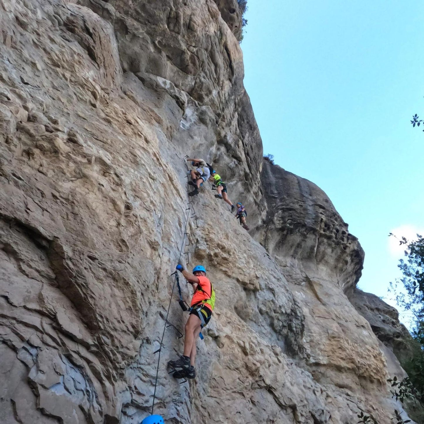 Vía Ferrata Baumes Corcades